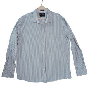 Buttercloth Shirt Mens 3XL Icy Cotton long sleeve‎ button up regular fit